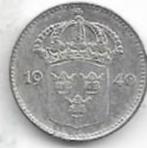10  öre  1940  Zweden. km. 780, Ophalen of Verzenden, Overige landen, Losse munt, Zilver
