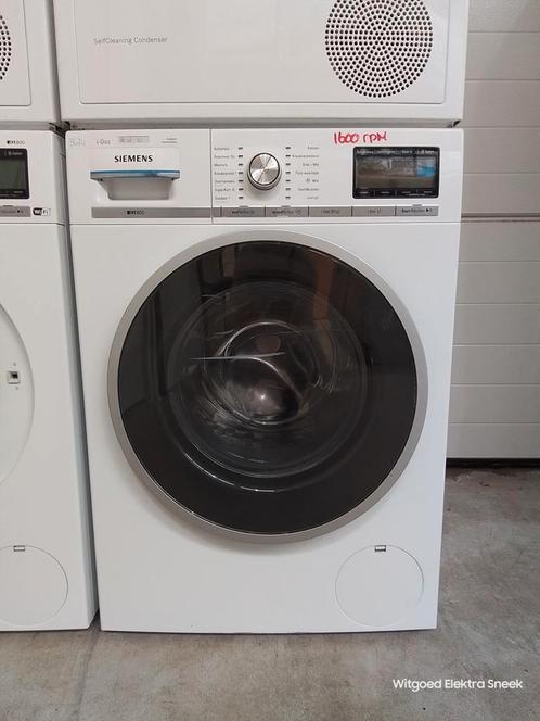 Siemens IQ 800 wasmachine, 3 maand garantie 3674, Witgoed en Apparatuur, Wasmachines, Refurbished, Voorlader, 8 tot 10 kg, Minder dan 85 cm