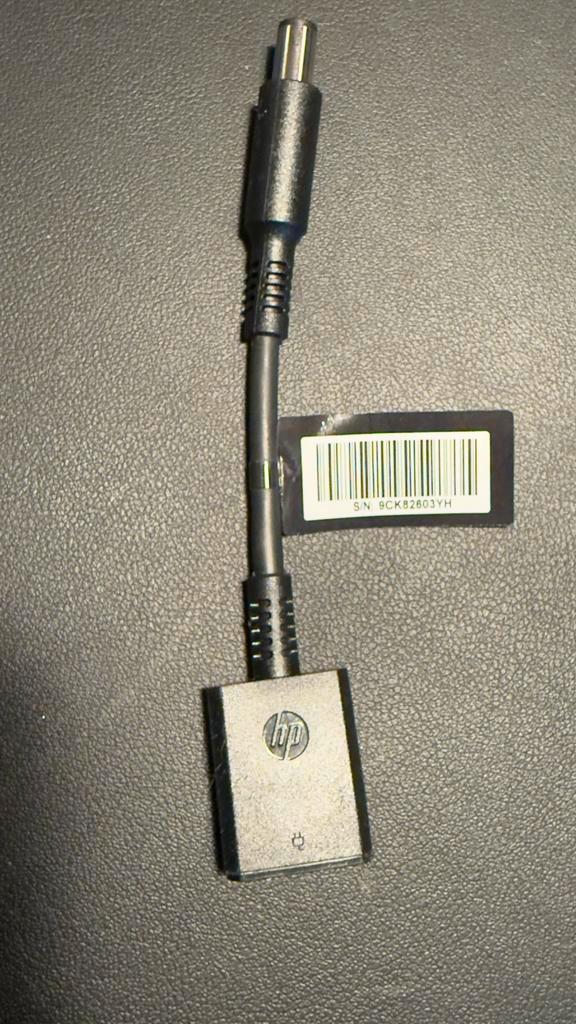 Originele HP 4,5 mm naar 7,4 mm Smart Adapter Dongle, Computers en Software, Pc- en Netwerkkabels, Nieuw, Ophalen of Verzenden