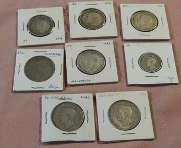 Zilveren munten frankrijk duitsland engeland , 75 gr  zilver beschikbaar voor biedingen