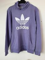 Adidas Hoodie Lila / Wit Sweater maat 176 - XS, Ophalen, Zo goed als nieuw, Maat 34 (XS) of kleiner, Wit