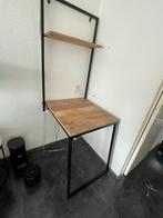 Industriële wandtafel inklapbaar Berguna mango hout, Huis en Inrichting, Tafels | Sidetables, Ophalen, Gebruikt, 50 tot 100 cm