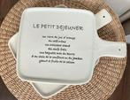 Riviera Maison Ontbijtborden - Le Petit Dejeuner, Ophalen of Verzenden, Zo goed als nieuw