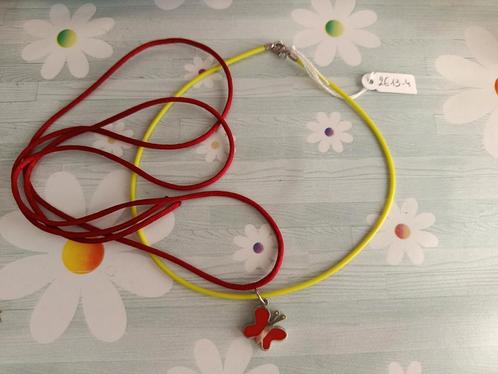 Nieuwe energetix kids ketting en koord met vlinder hanger, Sieraden, Tassen en Uiterlijk, Kindersieraden, Nieuw, Ophalen of Verzenden