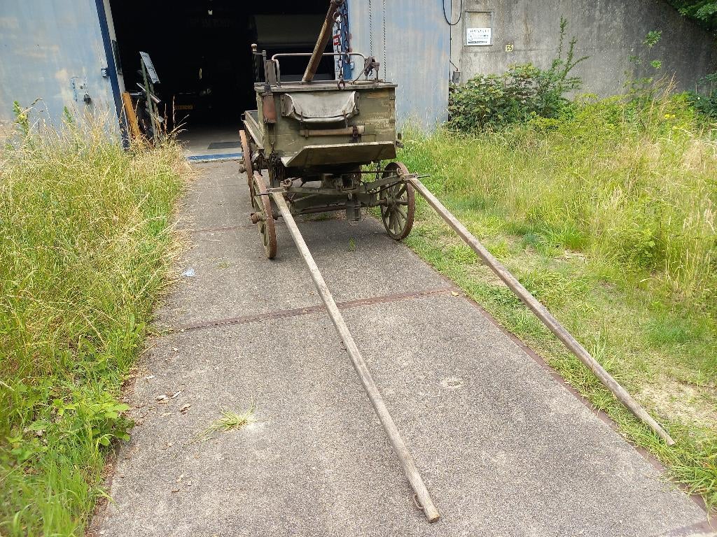 Munitietransport 4 wielig museumstuk 1938, Ophalen, Gebruikt, Recreatie