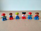 Set 6 duplo poppetjes therapie jongen meisje kinderen (3d), Ophalen of Verzenden, Zo goed als nieuw, Duplo