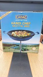 Cadac schottel bbq. met blauwe camping gasfles, Tuin en Terras, Gasbarbecues, Ophalen, Nieuw, Cadac