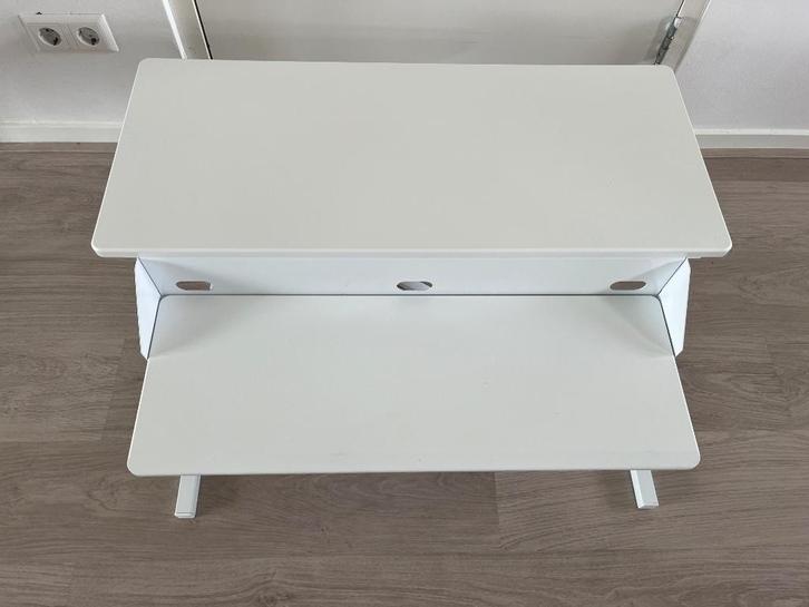 AirRise Pro Verstelbaar Zit Sta Bureau Verhoger Wit, Huis en Inrichting, Bureaus, Zo goed als nieuw, Stabureau, In hoogte verstelbaar