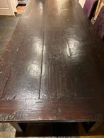 Teak houuten tafel, Ophalen, 200 cm of meer, 50 tot 100 cm, Zo goed als nieuw