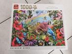 Rainbow Birds - 1000 stukjes - King - Animal Collection, Hobby en Vrije tijd, Denksport en Puzzels, Ophalen of Verzenden, 500 t/m 1500 stukjes