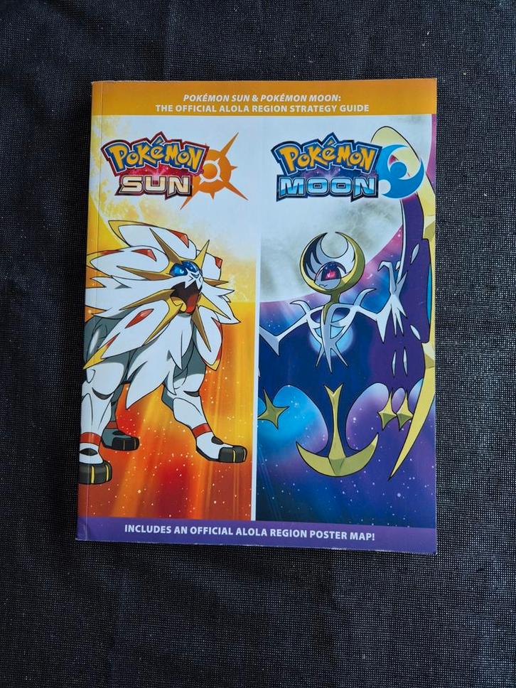 Pokémon Sun & Moon Alola Guide - Zeer Netjes!, Spelcomputers en Games, Games | Nintendo 2DS en 3DS, Zo goed als nieuw, Avontuur en Actie