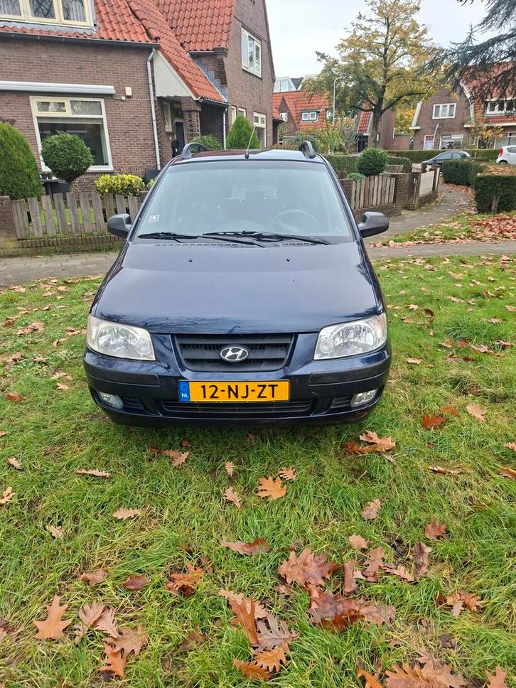 Hyundai Matrix 1.6 2003 Blauw, Auto's, Hyundai, Particulier, Matrix, Benzine, D, MPV, Handgeschakeld, Origineel Nederlands, Blauw