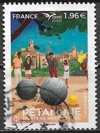 Frankrijk 2024 mi.8832 sport PETANQUE nom. € 1,96, Verzenden, Gestempeld