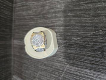 14 k gouden heren ring 9,1 gram beschikbaar voor biedingen