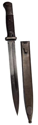 Een duits ww2 K98 bajonet, Ophalen of Verzenden, Duitsland, Mes of Dolk