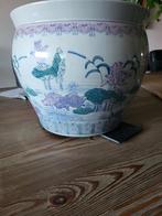 Chinese bloempot groot h 27x br 31, Antiek en Kunst, Ophalen of Verzenden
