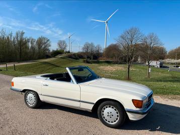 Mercedes SL 3.5 350 SL 1973 Wit  beschikbaar voor biedingen