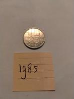 NL 25 Cent 1985 Beatrix, Postzegels en Munten, Munten | Nederland, Verzenden, Koningin Beatrix, 25 cent, Losse munt