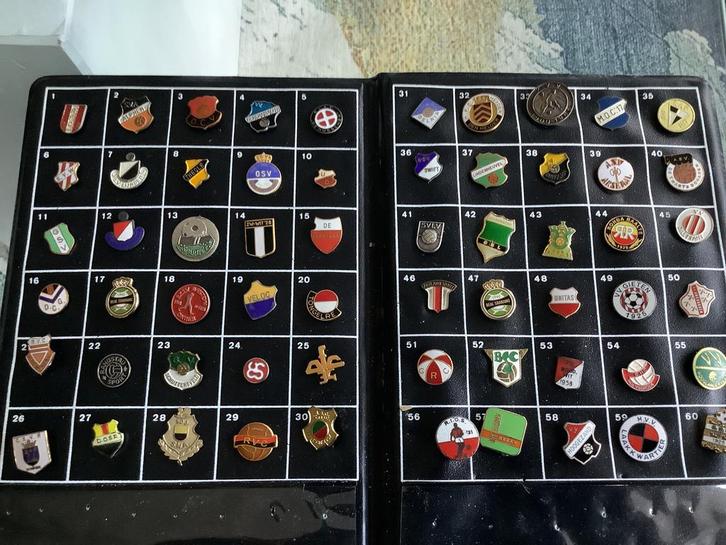 Speldjes origineel voetbal amateurs, Verzamelen, Sportartikelen en Voetbal, Gebruikt, Ophalen of Verzenden