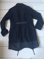 Heerlijk apart wollen tussenjas/zomerjas donkerblauw, Kleding | Dames, Jassen | Zomer, Ophalen of Verzenden, Zo goed als nieuw