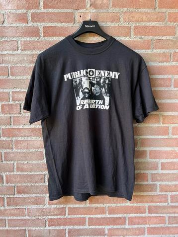 Vintage Public Enemy Rebirth of a Nation Shirt Snoop Dogg Xl beschikbaar voor biedingen