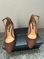 Ralph lauren bruine pumps met enkelbandje maat 38 nieuw., Pumps, Bruin, Ophalen of Verzenden, Zo goed als nieuw