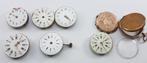 6 binnenwerkjes met wijzerplaat dames zakhorloge,, Ophalen