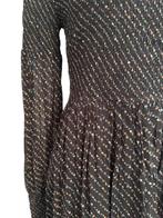 Ganni jurk S, Zwart, Ophalen of Verzenden, Zo goed als nieuw, Maat 36 (S)