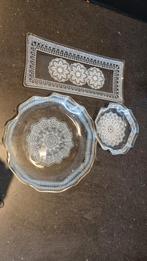Crystal Clear kristal glaswerk voor bonbons, koekjes of cake, Ophalen