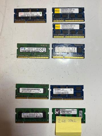Partij DDR3 & DDR3L SODIMM geheugen  beschikbaar voor biedingen