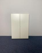 Klapdeurkast Bene, wit, H 153 x B 100 x D 45 cm.