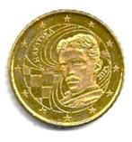 50 eurocent Kroatie 2023 - uitmuntende staat (1), Ophalen of Verzenden, Overige landen, 50 cent, Losse munt