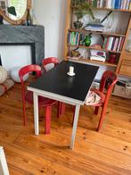 Gispen eettafel bureau, Huis en Inrichting, Tafels | Eettafels, Ophalen, Gebruikt, 100 tot 150 cm, 50 tot 100 cm