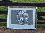 Spiegellijst met Godfather poster 70x90, 50 tot 75 cm, Ophalen of Verzenden, Zo goed als nieuw, 75 tot 100 cm