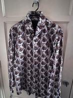 Wam denim overhemd maat s, Overige kleuren, Halswijdte 38 (S) of kleiner, Ophalen of Verzenden, Zo goed als nieuw