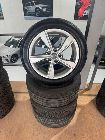 Audi Wielenset 17 Inch Origineel allseaon beschikbaar voor biedingen