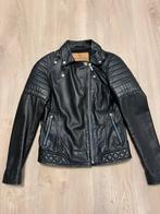 Leren jas Goosecraft maat S, Ophalen of Verzenden, Gedragen, Maat 36 (S), Zwart