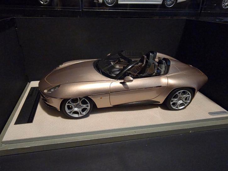 Alfa Romeo Disco Volante Spyder 1:18 Tecnomodel Mythos, Hobby en Vrije tijd, Modelauto's | 1:18, Nieuw, Auto, Overige merken, Ophalen