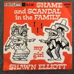 Vinyl 7" Singel Shawn Elliott - Shame And Scandal In The Fam, Ophalen of Verzenden, Zo goed als nieuw, Pop, Single