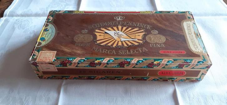 Schimmelpenninck sigarendoos, Verzamelen, Blikken, Overige, Overige merken, Ophalen of Verzenden