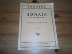 Romberg - sonata op. 43 N.3, Muziek en Instrumenten, Bladmuziek, Gebruikt, Klassiek, Ophalen of Verzenden, Artiest of Componist