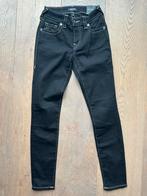 True Religion/Jenny curvy w25- zwart/midrise super skinny, Kleding | Dames, Spijkerbroeken en Jeans, Nieuw, Overige jeansmaten