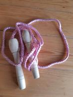 Leuke springtouw roze met gliter, Ophalen, Gebruikt