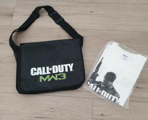 Unieke Call of Duty Modern Warfare 3 MW3 Promo tas + shirt, Sieraden, Tassen en Uiterlijk, Tassen | Sporttassen, Nieuw, Unisex volwassen