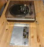 Philips 212 platenspeler met handleiding, Audio, Tv en Foto, Platenspelers, Verzenden, Gebruikt, Platenspeler, Philips