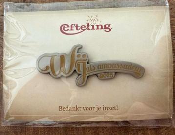Efteling Pin - Wij als Ambassadeur 2025 beschikbaar voor biedingen