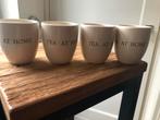 Riviera Maison Bekers - Set van 4, Ophalen, Gebruikt, Keramiek, Overige stijlen
