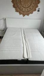 Ikea malm bed 160x200 excl. matrassen, Huis en Inrichting, Slaapkamer | Boxsprings, 160 cm, Ophalen of Verzenden, Zo goed als nieuw