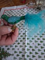 Vintage groene glazen vogel, Ophalen