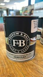 Farrow & Ball Dead Flat, Doe-het-zelf en Verbouw, Verf, Beits en Lak, Ophalen of Verzenden, Nieuw, Overige kleuren